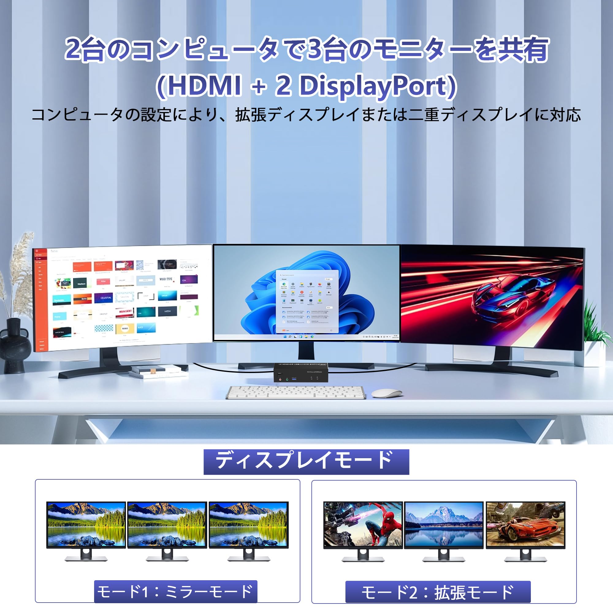 iiyama ディスプレイ本体3台キーボード3台 Amazon.co.jp: キーボードディスプレイスタンド、キーボードシェルフ